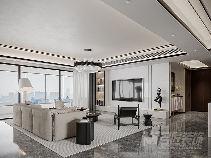  德商樾璽精裝房軟配設(shè)計案例